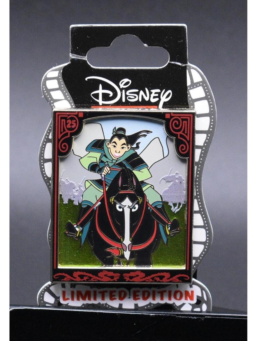 Disney DSSH Mulan 25th Anniversary Mulan Khan Battle LE 400 Pin (C5)